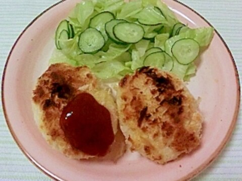 夏はヘルシーに♪焼きコロッケ